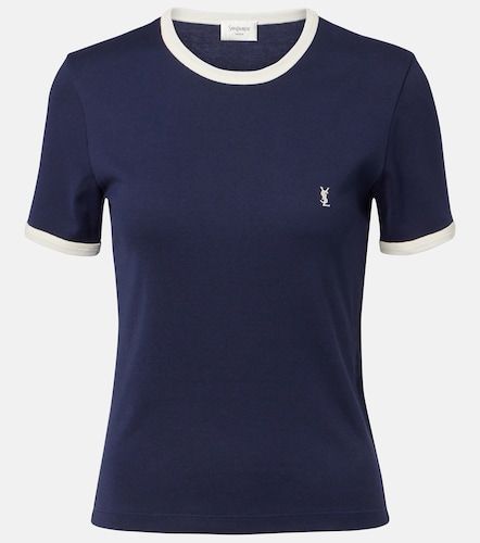 T-shirt Cassandre en coton - Saint Laurent - Modalova