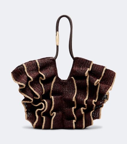 Cabas Goldentime Medium en raphia - Zimmermann - Modalova