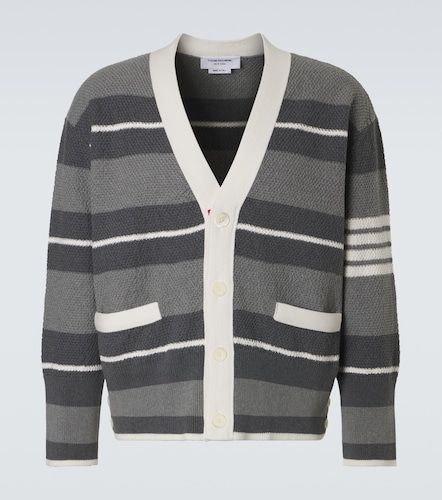 Thom Browne Cardigan en coton rayé - Thom Browne - Modalova