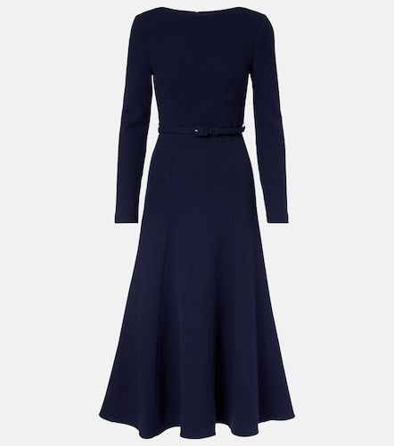 Robe midi en crêpe de laine - Roland Mouret - Modalova