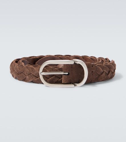 Ceinture en daim tressée - Brunello Cucinelli - Modalova