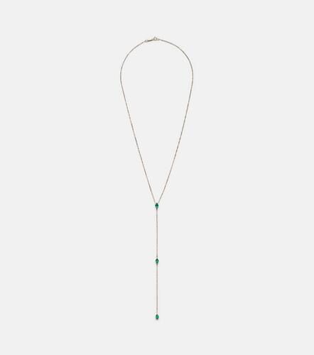 Collier en or 18 ct et émeraudes - Anita Ko - Modalova