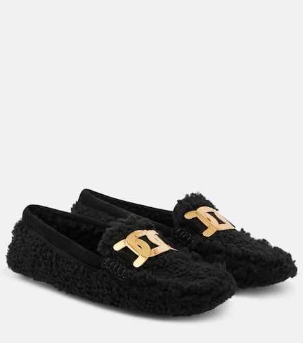 Mocassins Gommini Catena en shearling - Tod's - Modalova