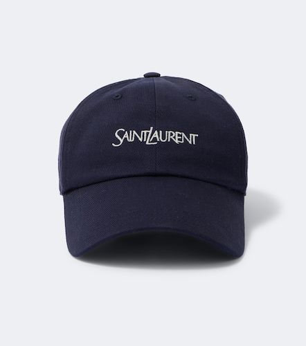 Casquette en coton à logo - Saint Laurent - Modalova