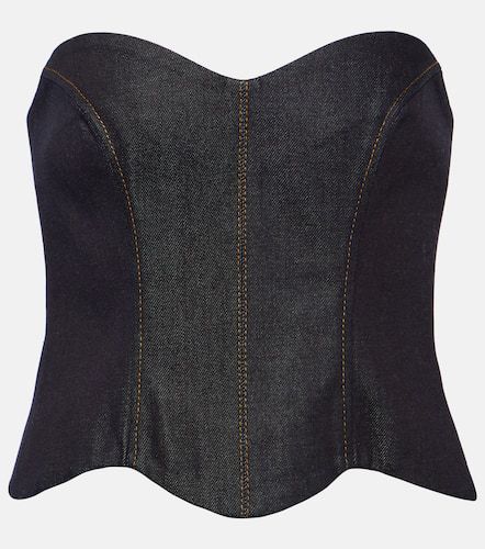 Aya Muse Top bustier Hyn en jean - Aya Muse - Modalova