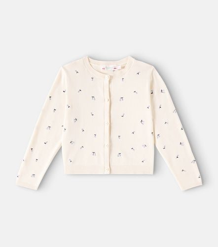 Cardigan Feli brodé en coton - Bonpoint - Modalova