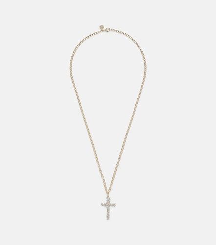 Collier en or 14 ct (585/1000) avec diamants - Sydney Evan - Modalova