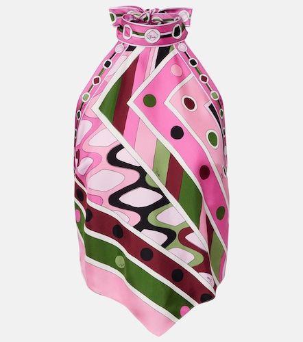Pucci Top Vivara en satin de soie - Pucci - Modalova