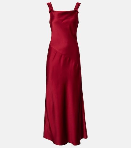 Robe longue en crêpe de satin - Max Mara - Modalova