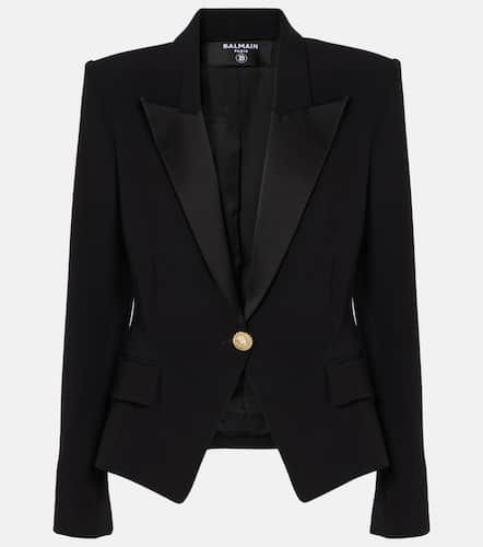 Balmain Blazer en crêpe - Balmain - Modalova