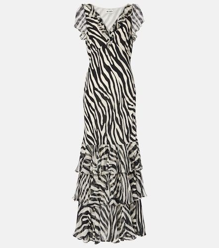 Rixo Robe longue Amelle en soie - Rixo - Modalova