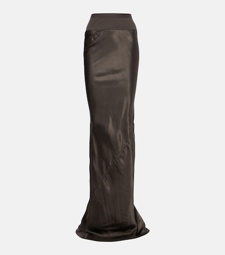 Rick Owens Jupe longue en satin - Rick Owens - Modalova