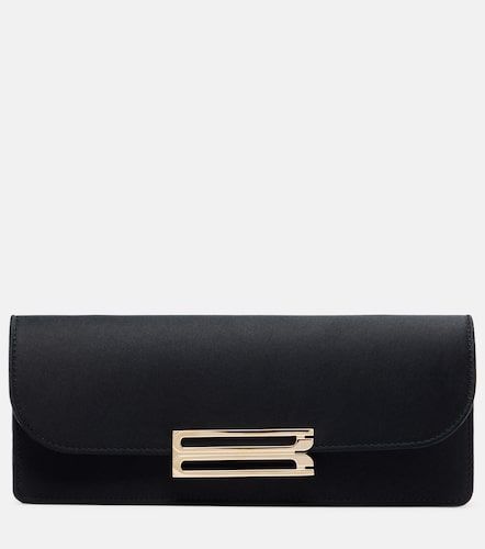 Pochette Dorian East-West en satin - Victoria Beckham - Modalova