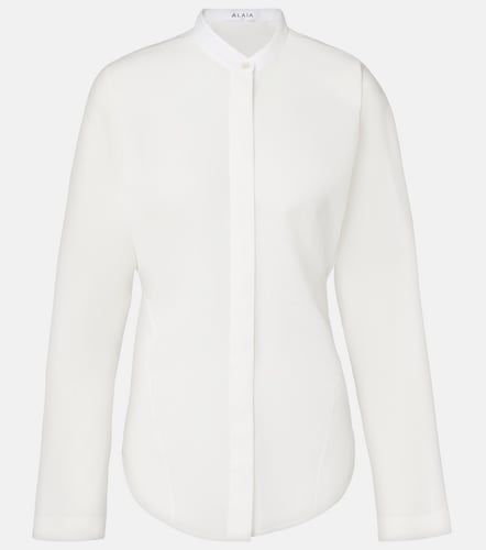 Alaïa Chemise en coton et lin - Alaia - Modalova