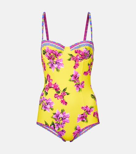 Maillot de bain à fleurs - Dolce&Gabbana - Modalova