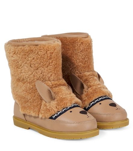 Bottes Wadou en cuir et shearling - Donsje - Modalova