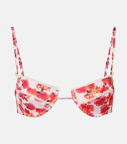 Haut de bikini Faith à fleurs et dentelle - Bananhot - Modalova