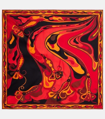 Foulard Manuba en soie à imprimé - Pucci - Modalova