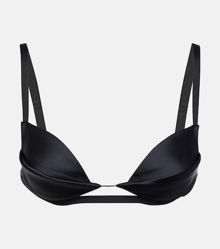 Brassière Double Petal en satin - Nensi Dojaka - Modalova