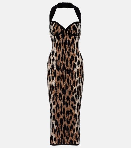 Balmain Robe longue imprimée - Balmain - Modalova
