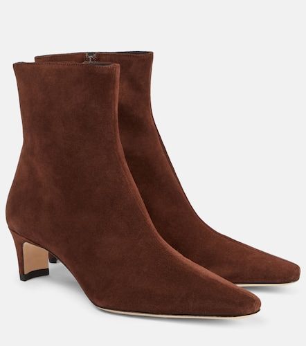 Staud Bottines Wally 55 en daim - Staud - Modalova
