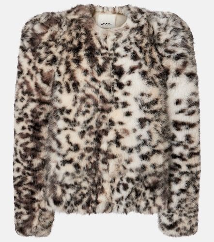 Veste Bahria à motif léopard - Isabel Marant - Modalova