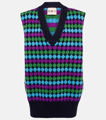 Gilet en laine - Plan C - Modalova