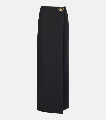 Jupe longue en Crepe Couture - Valentino - Modalova