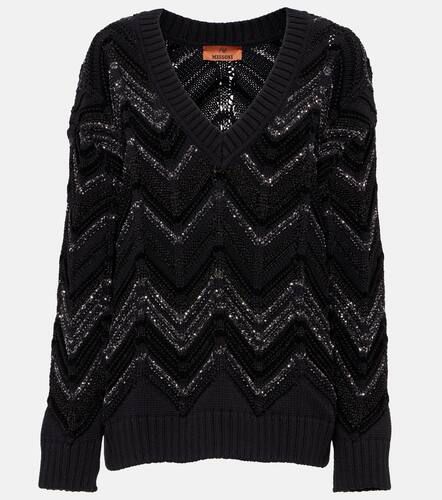 Pull oversize Zig Zag à sequins - Missoni - Modalova