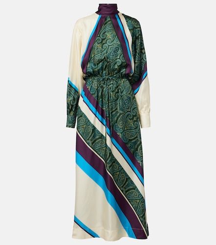 Alémais Robe Joni en soie imprimée - Alemais - Modalova