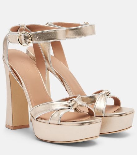 Sandales Rudi à plateau en cuir - Malone Souliers - Modalova