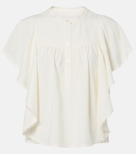 Blouse Marlie à volants - Marant Etoile - Modalova