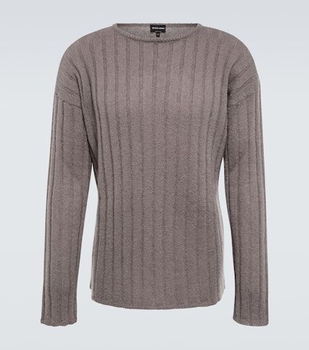 Pull en mohair mélangé - Giorgio Armani - Modalova