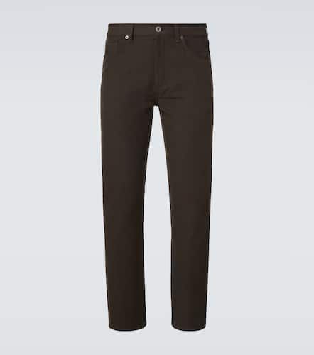 Pantalon droit Roccia en coton et cachemire - Zegna - Modalova