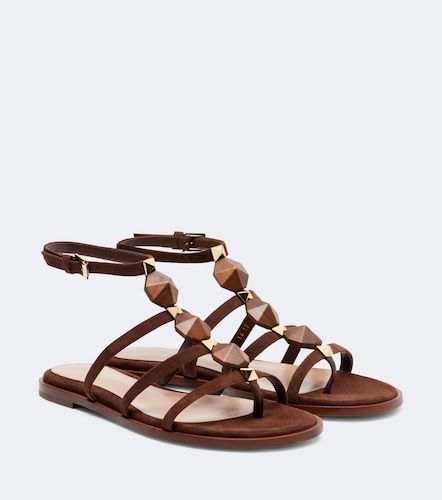 Sandales en daim à ornements - Gianvito Rossi - Modalova