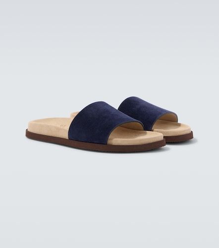 Brunello Cucinelli Mules en daim - Brunello Cucinelli - Modalova