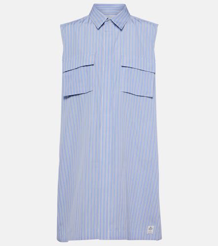 Sacai Robe chemise rayée en coton - Sacai - Modalova