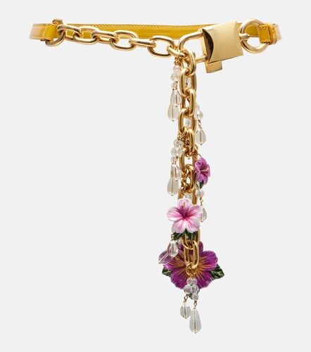 Ceinture chaîne à ornements floraux - Dolce&Gabbana - Modalova