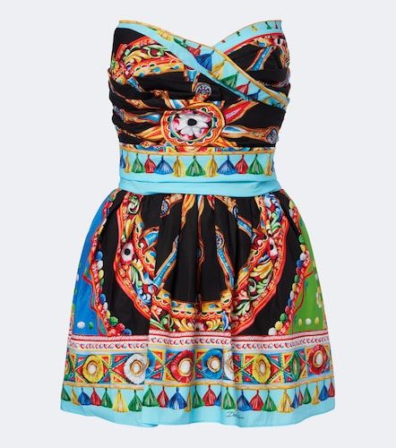 Robe Carretto en coton - Dolce&Gabbana - Modalova
