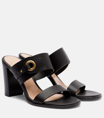 Gianvito Rossi Mules 85 en cuir - Gianvito Rossi - Modalova