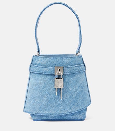 Sac seau Shark Lock en jean - Givenchy - Modalova