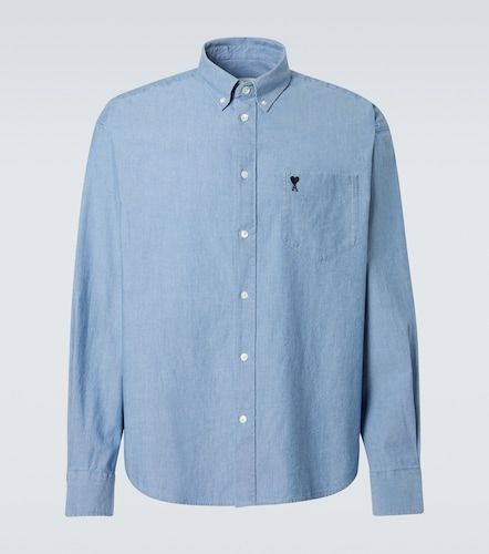 Chemise Ami de Coeur en chambray de coton - Ami Paris - Modalova
