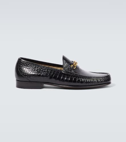 Mocassins York Chain en cuir embossé - Tom Ford - Modalova