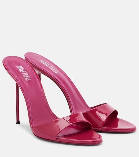 Mules Lidia en cuir verni - Paris Texas - Modalova
