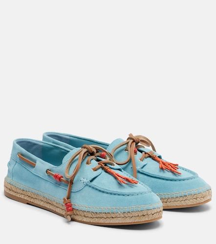 Espadrilles Seafarer en daim - Aquazzura - Modalova