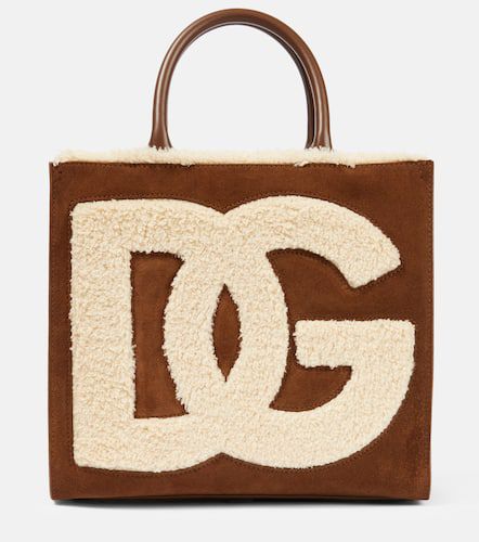 Cabas DG Daily Mini en daim - Dolce&Gabbana - Modalova
