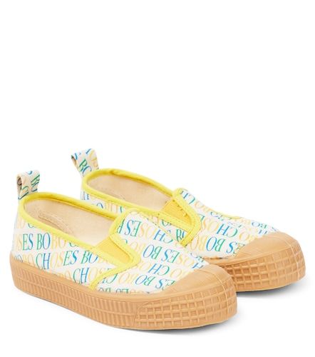 Baskets slip-on en toile à logo - Bobo Choses - Modalova