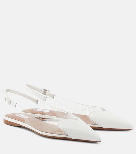 Alaïa Ballerines Le Cœur en cuir verni et PU - Alaia - Modalova