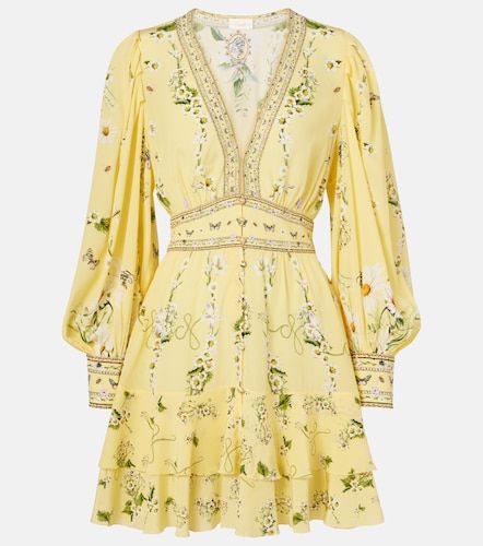 Robe Daisy Chains en soie à ornements - Camilla - Modalova