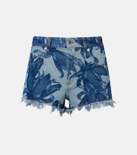 Short Paula's Ibiza en denim à imprimé - Loewe - Modalova